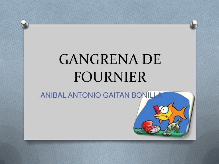gangrena de fournier fisiopatologia